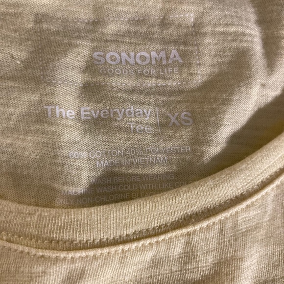 Yellow Sonoma T-shirt women’s - Picture 2 of 2
